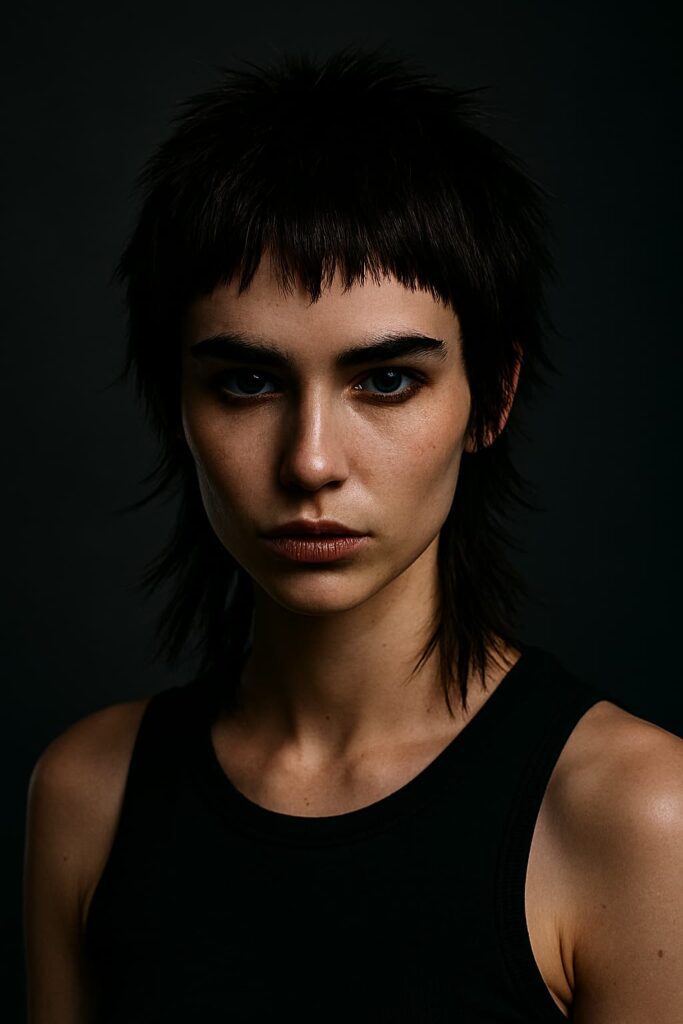 Edgy Micro Wolf Cut 2026 with super-short choppy layers