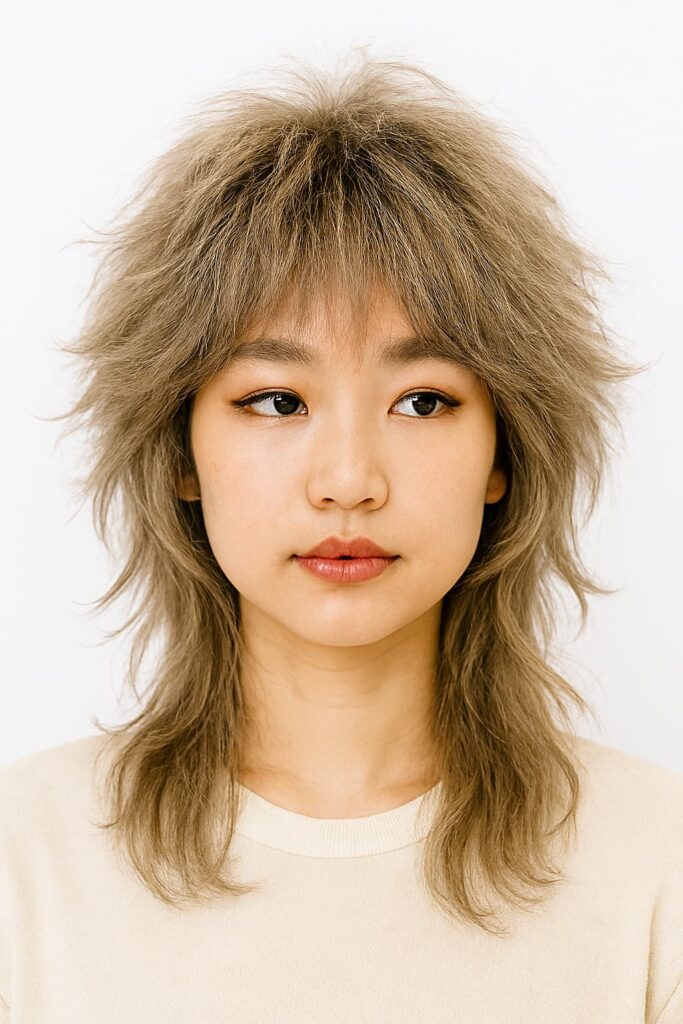 Fluffy Wolf Cut for Fine Hair 2026 with soft lifted layers