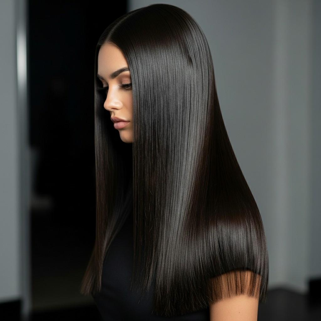 Elegant Straight Edge Cut for women 2026 straight haircut