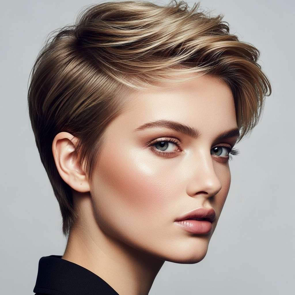 Modern Classic Pixie haircut for women 2026 pixie hairstyle
