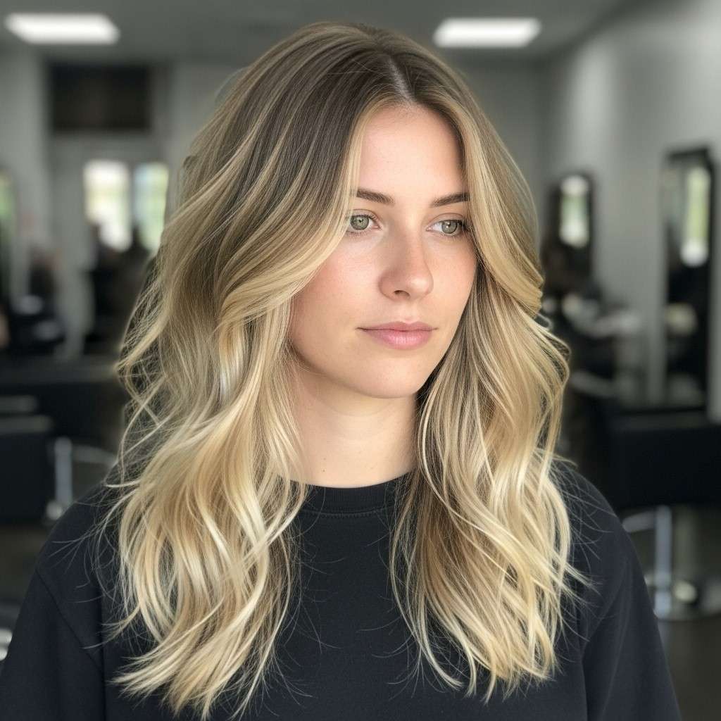 Relaxed Beachy Layers haircut for women 2026 beach wave layers