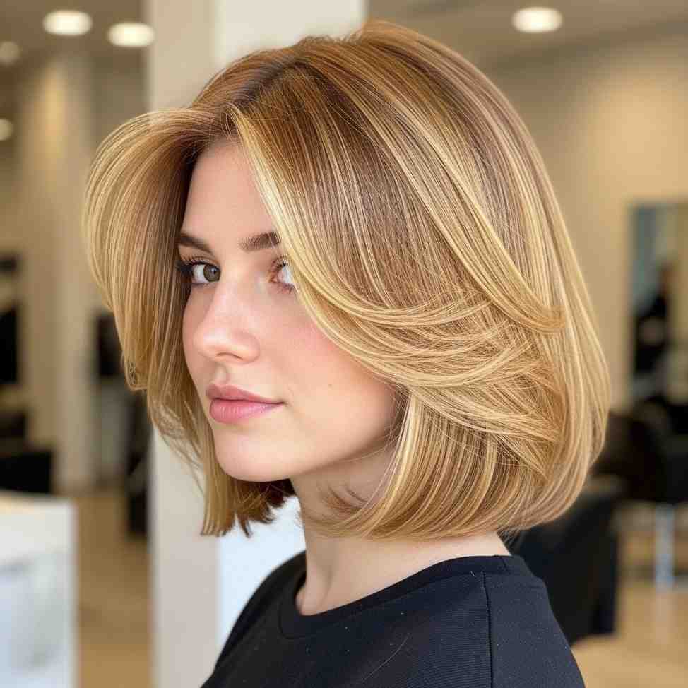 Shoulder-skimming grace bob haircut 2026 for medium hair