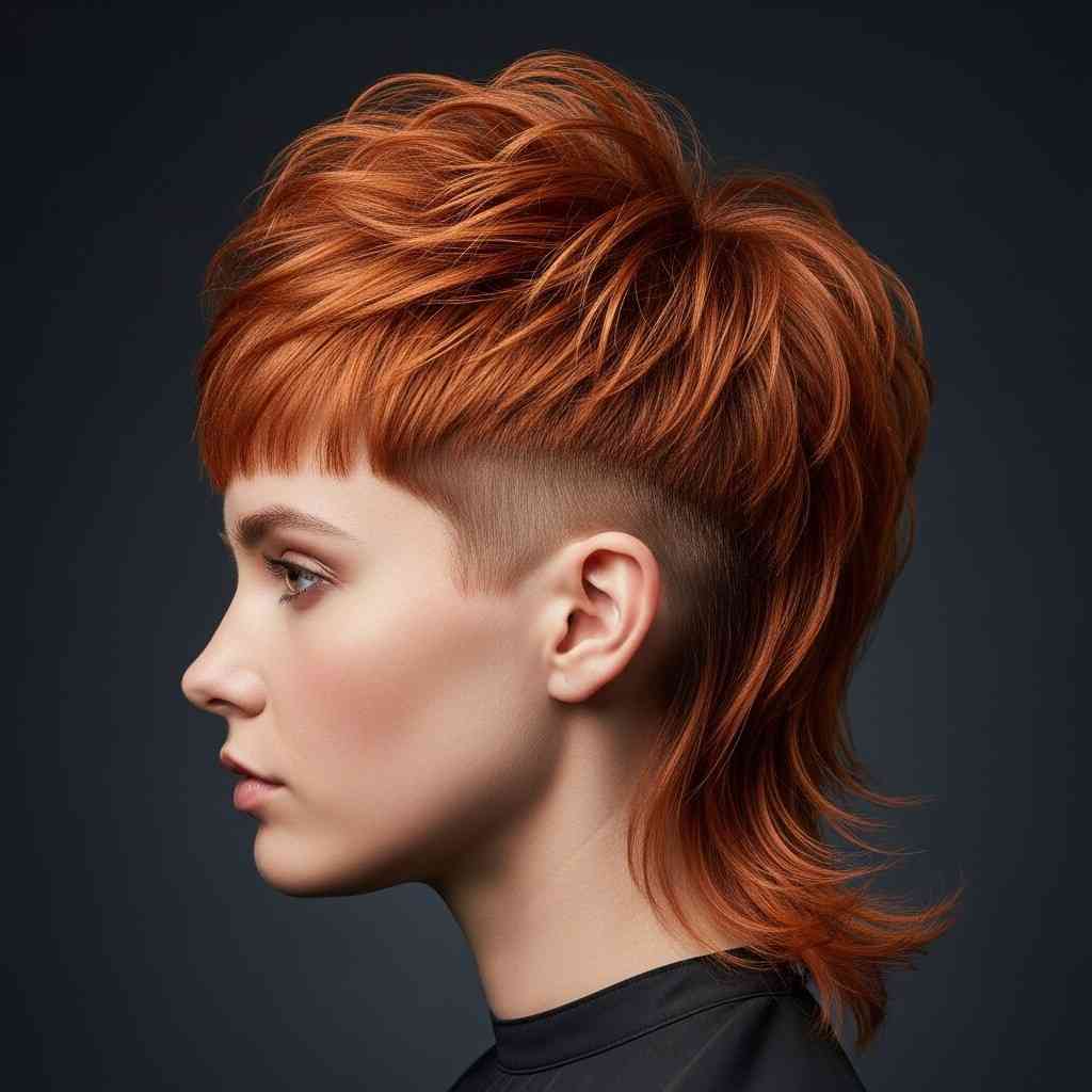 burnt orange rock mullet 2026