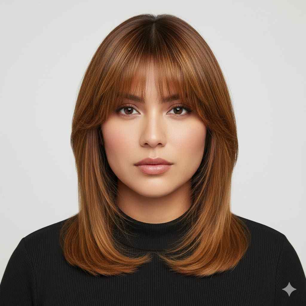 collarbone bob wolf cut wispy bangs 2026