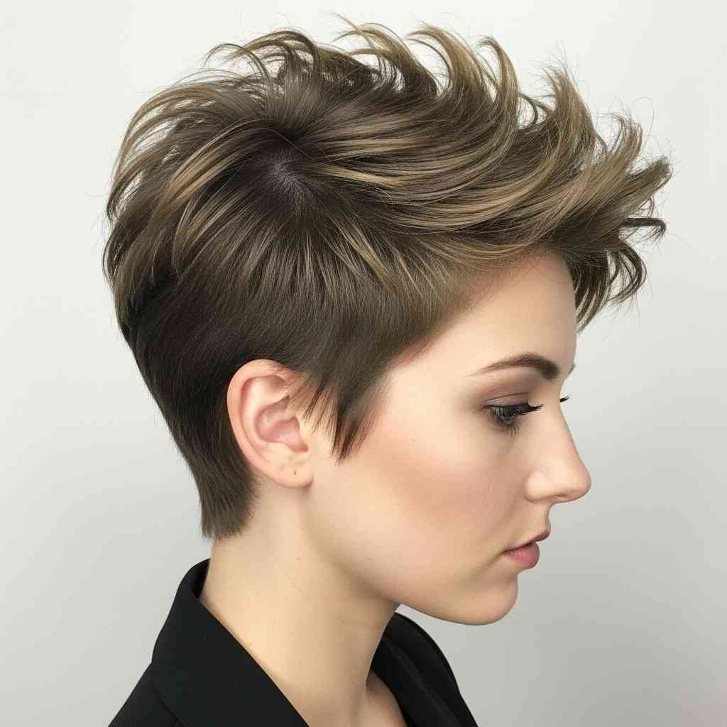 Cropped Crown Bixie Style 2026 for fine and flat hair