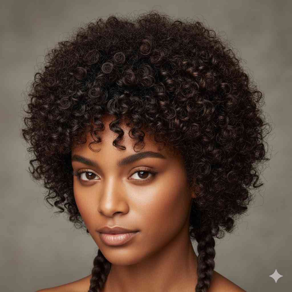 curly wolf cut defined front braids 2026 1