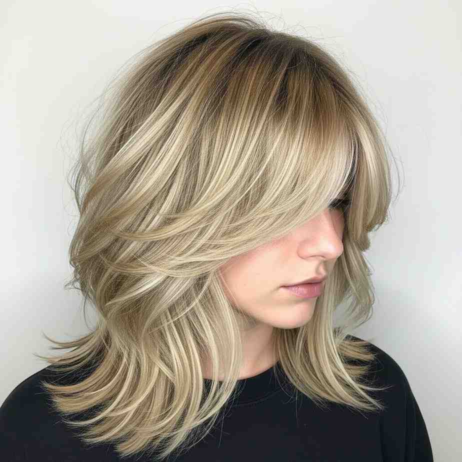 dimensional blonde wolf cut 202