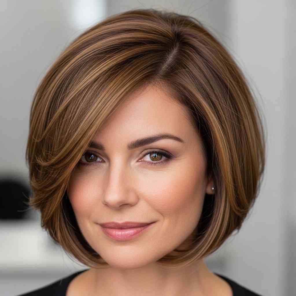 face framing soft bob 202