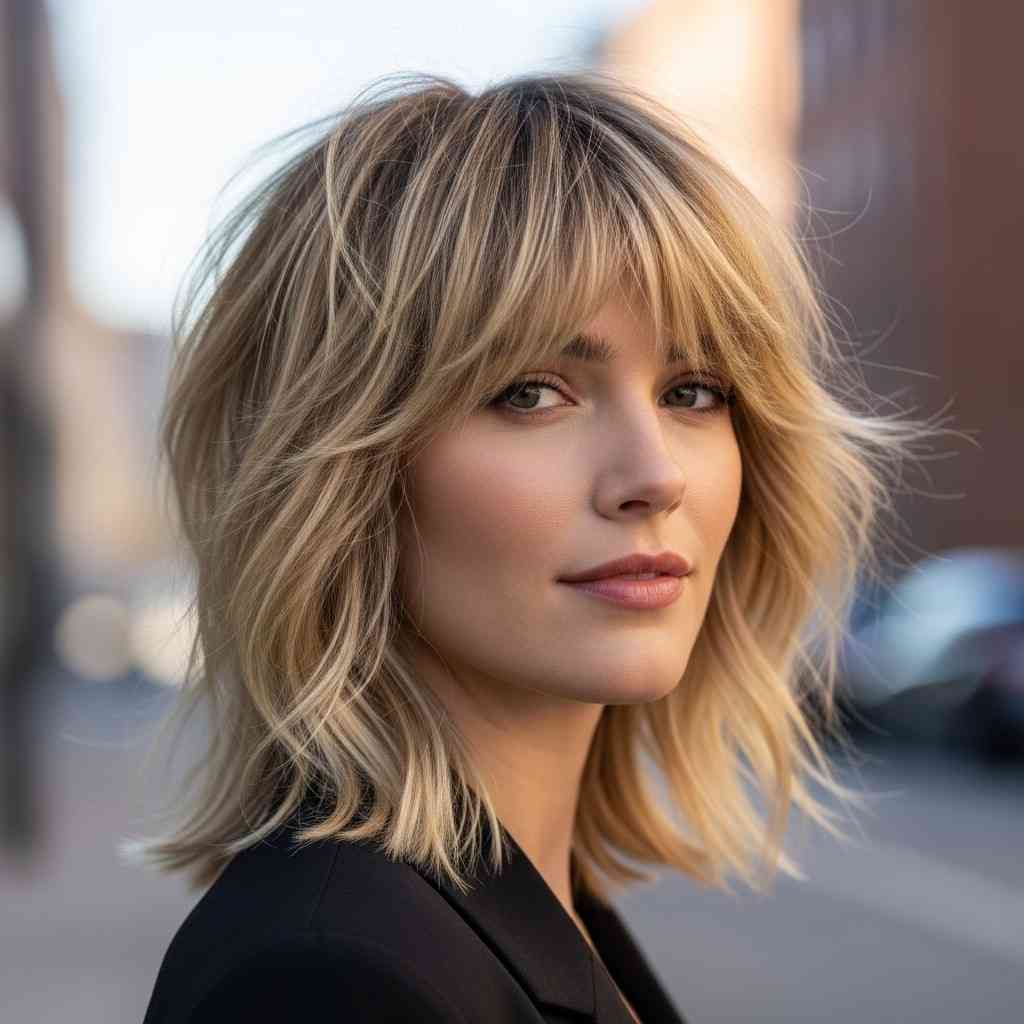 feathered blonde rebel cut 202