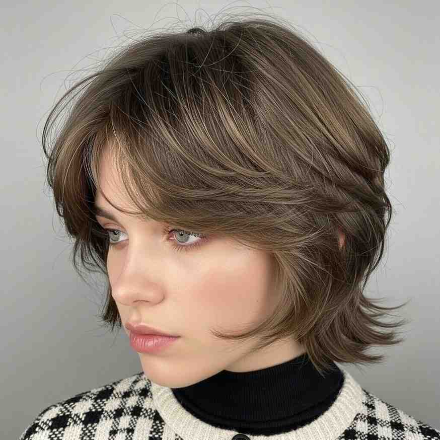 feathered wolf cut glow 202