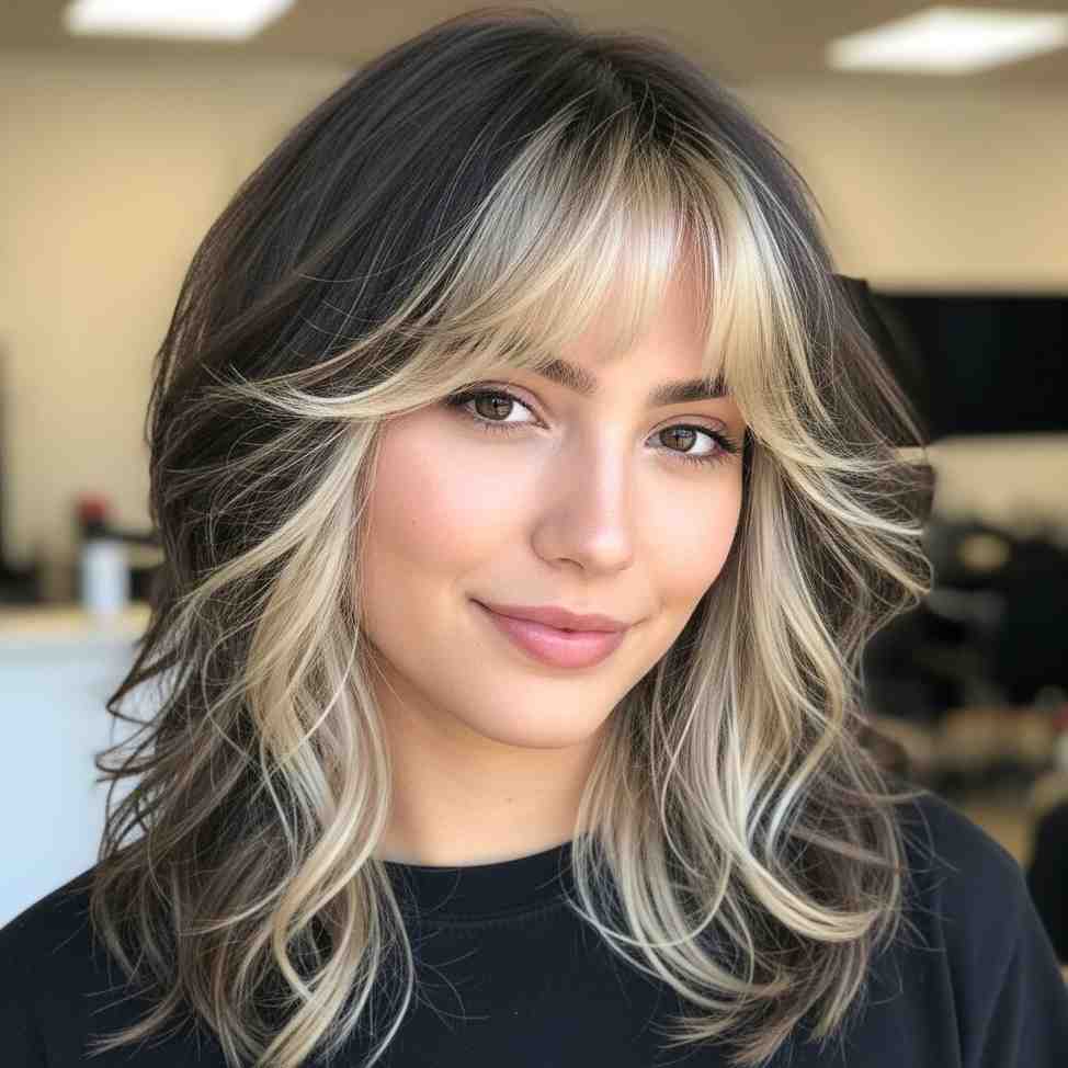 frosted bangs wolf cut 202