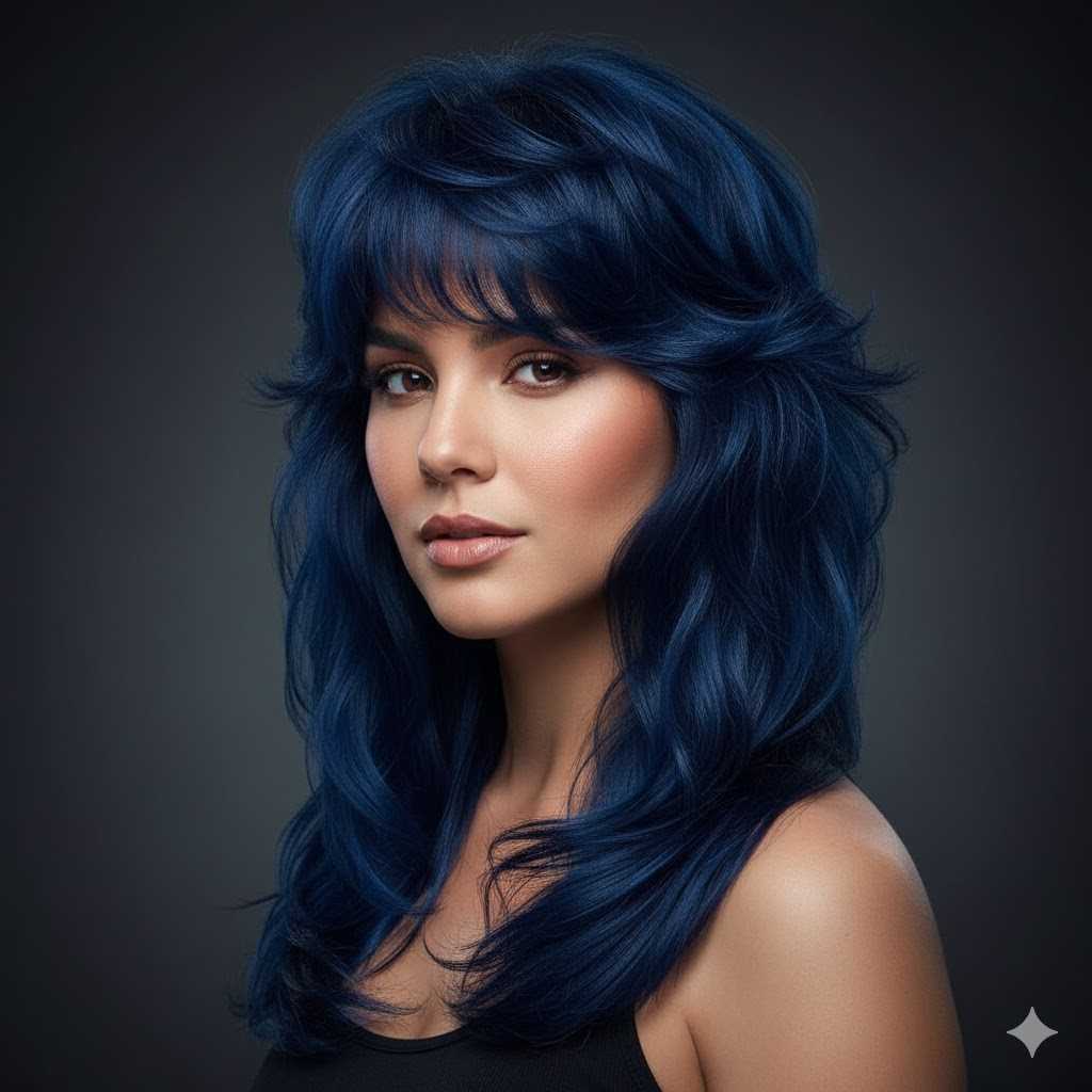 inky blue crown shag 2026