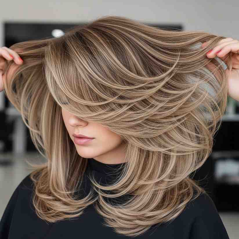long butterfly flow cut 202