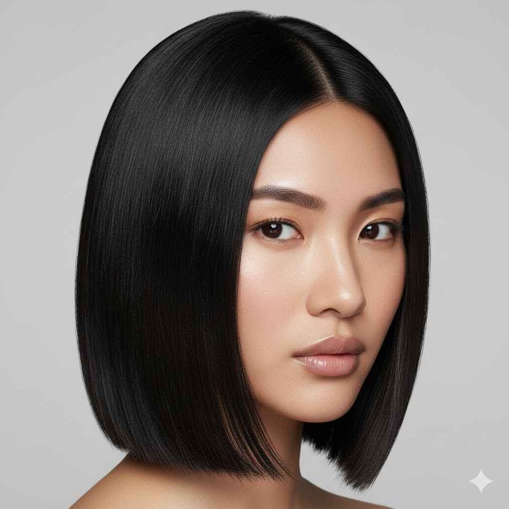 medium sleek layered hairstyle 2026 1