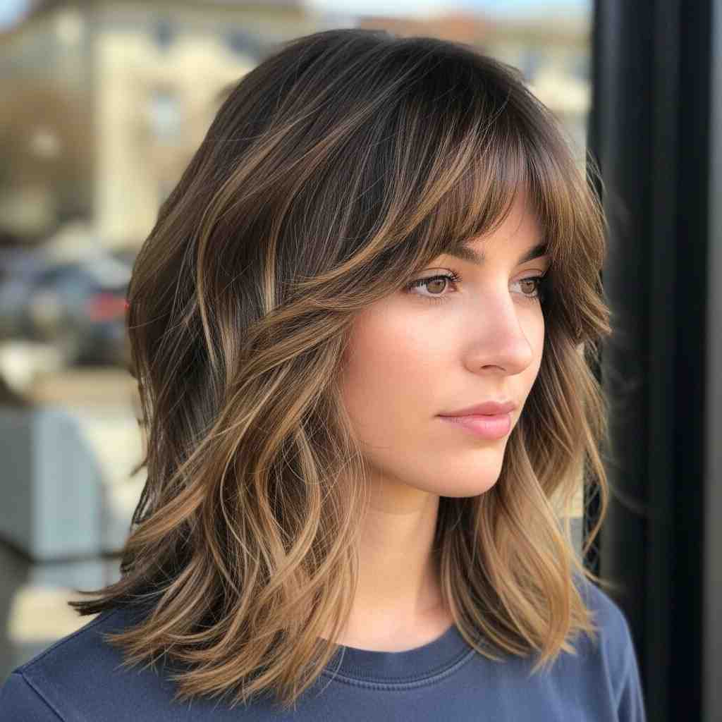 modern soft shag wolf 202
