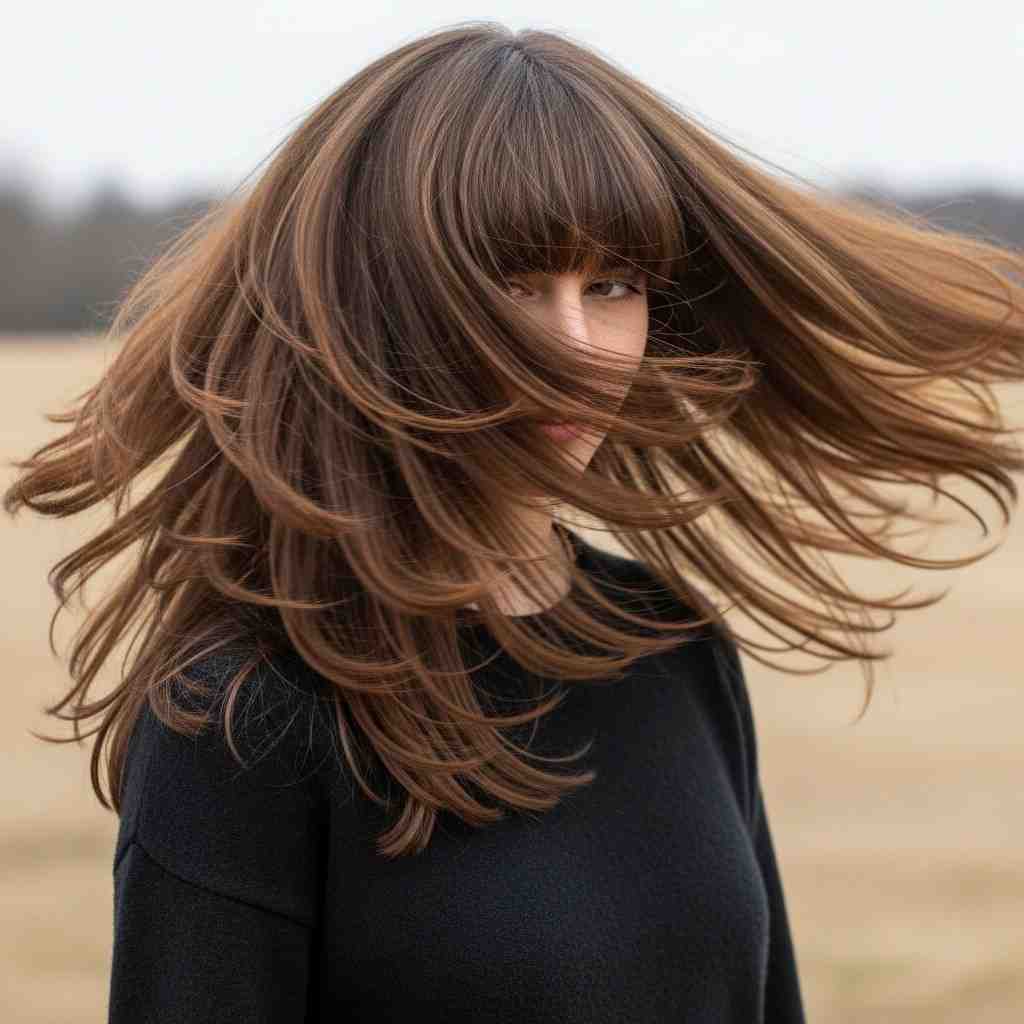 movement focused wolf hair 202