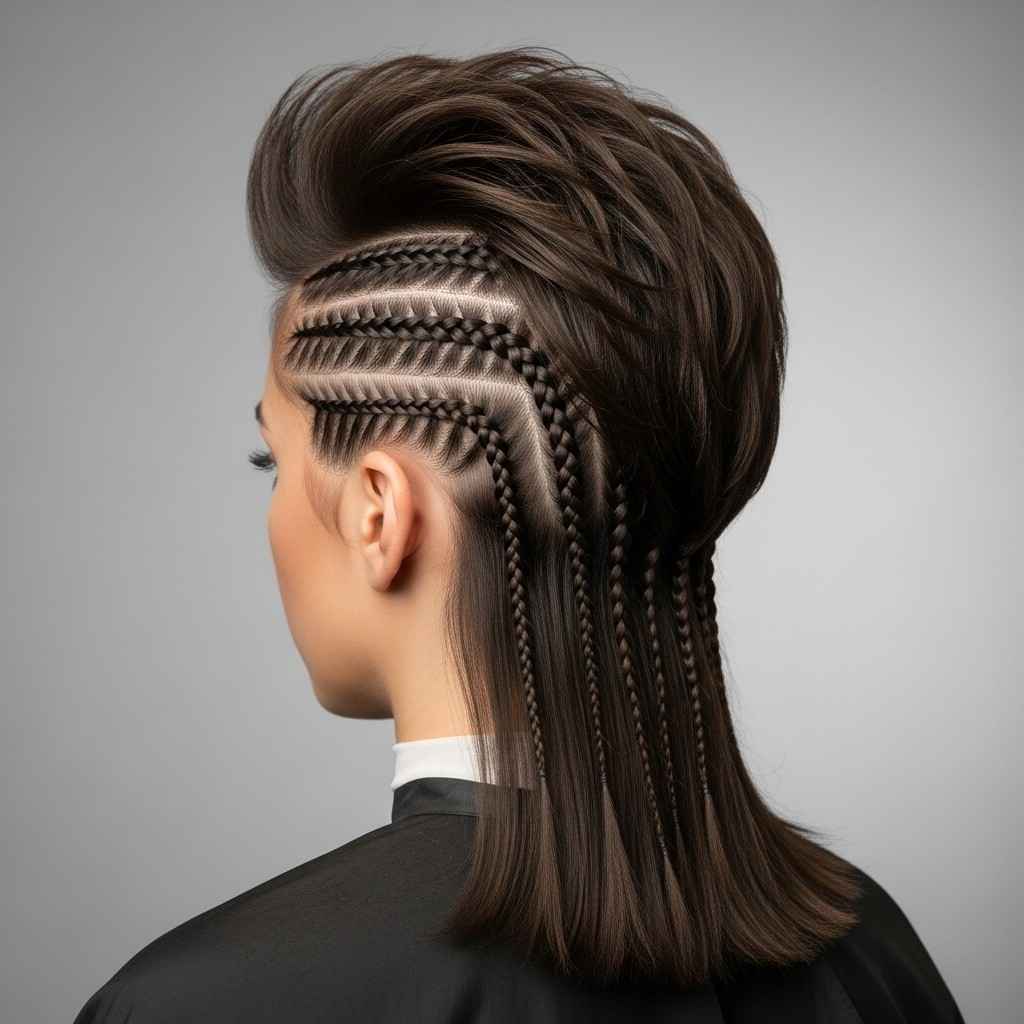 razor layer wolf cut back panel braids 2026 1