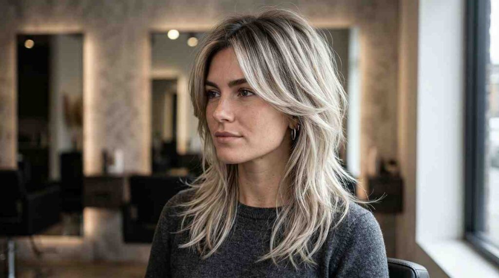rooted ash blonde wolf cut 2026