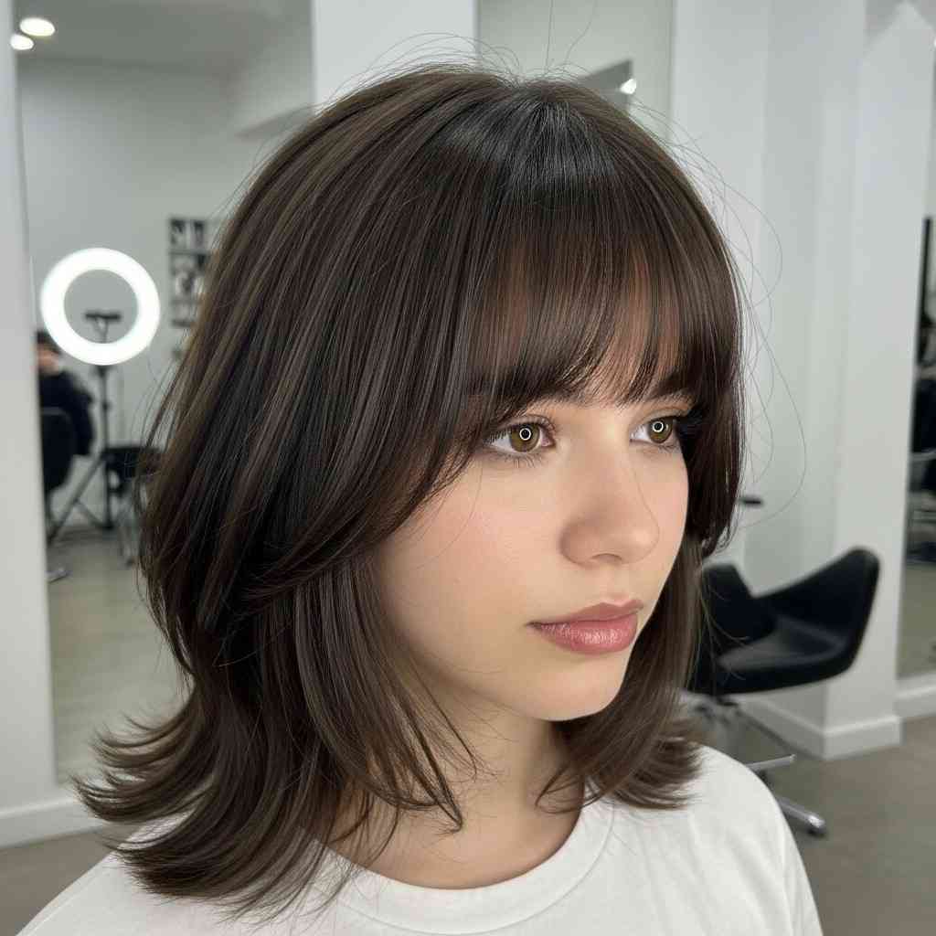 shoulder fluffy wolf curtain bangs 2026