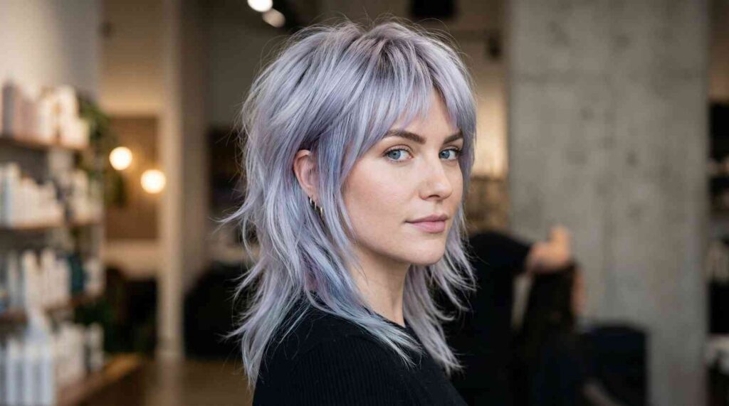 silver iridescent wolf cut 2026