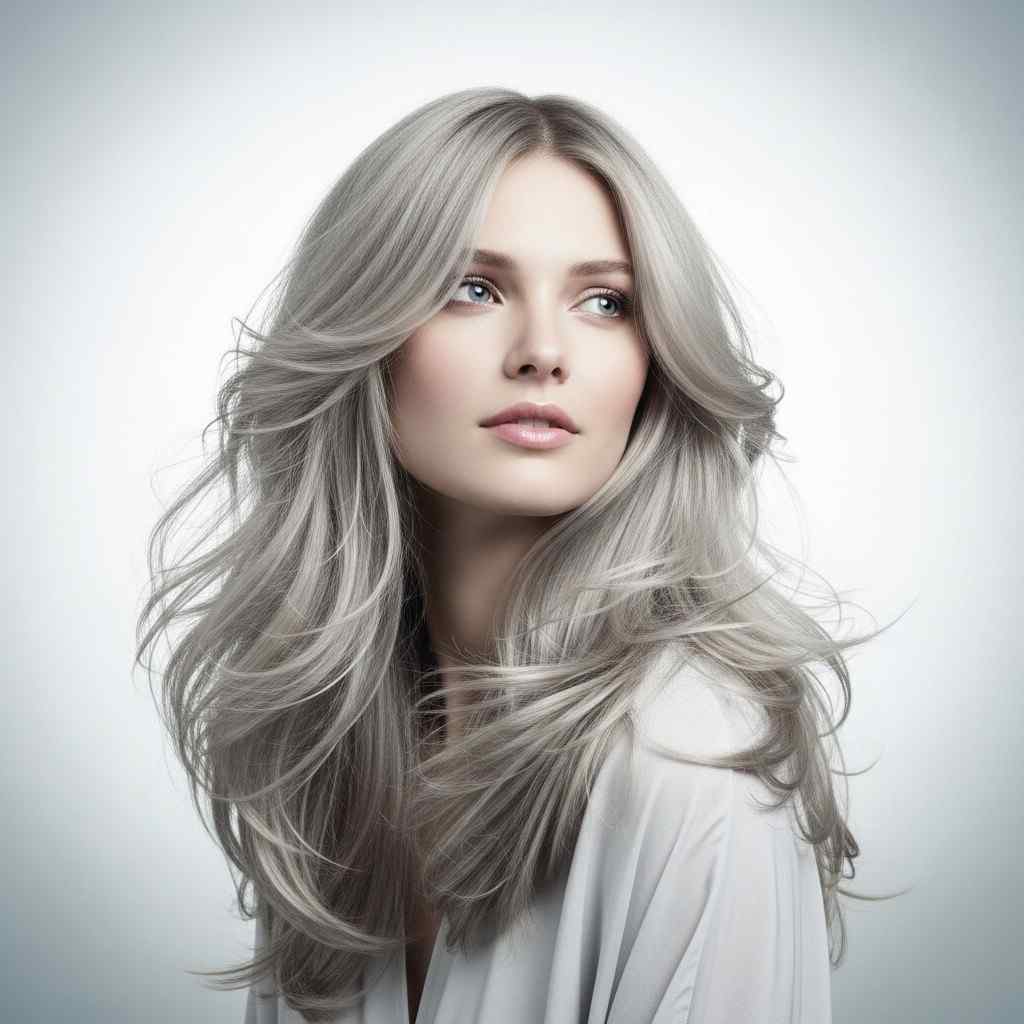 soft ash blonde dream layer