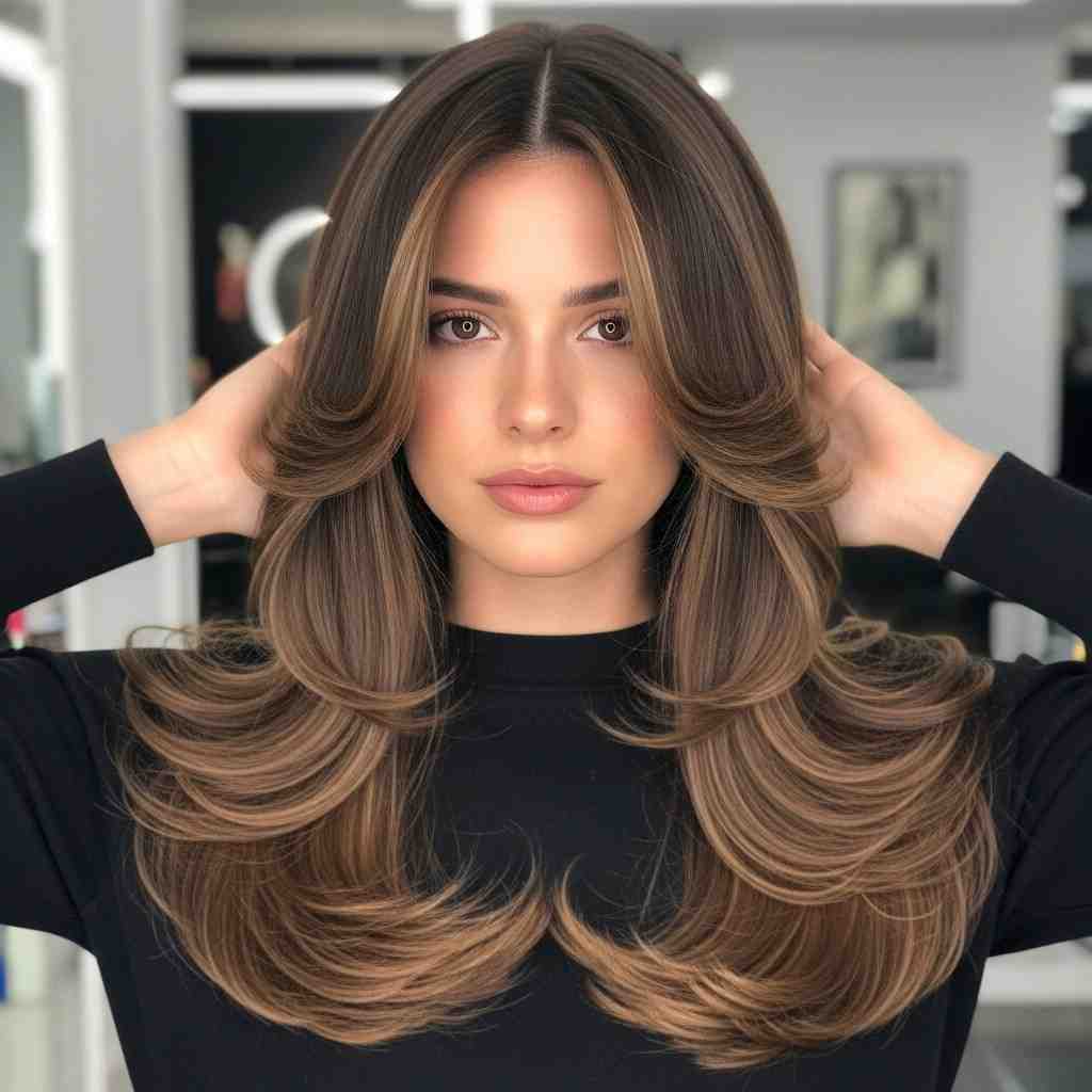 soft flow long layers 202
