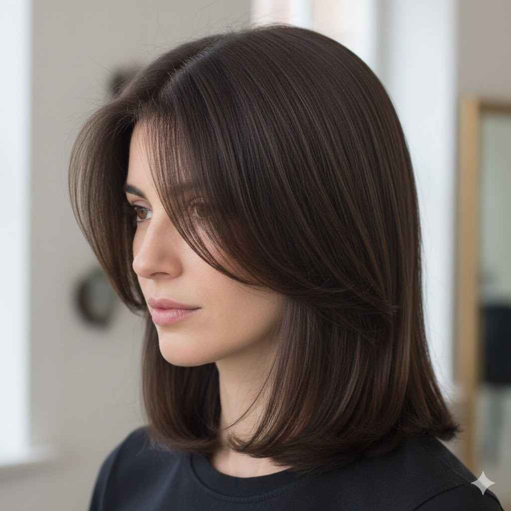soft layered collarbone medium hairstyle 2026