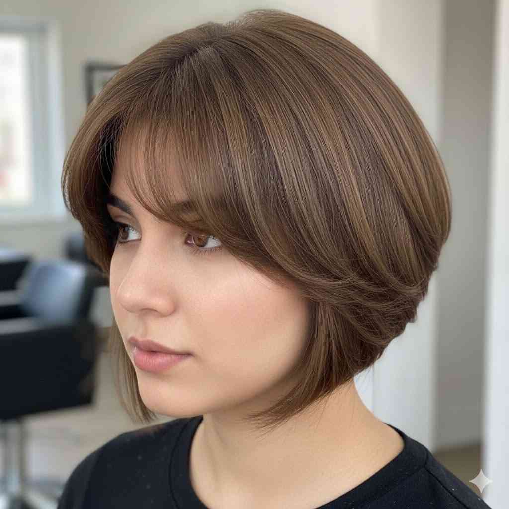 soft tapered short wolf side bangs 2026
