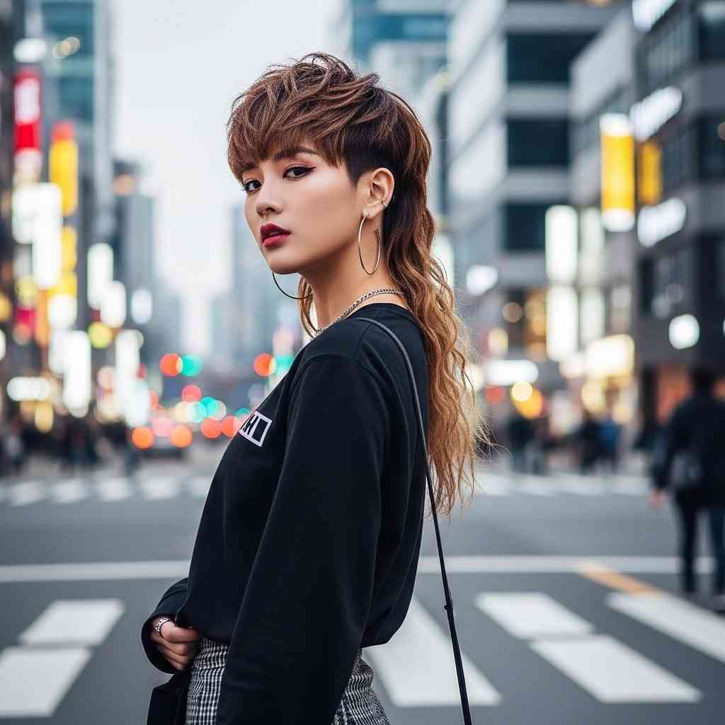 tapered nape wolf shulle