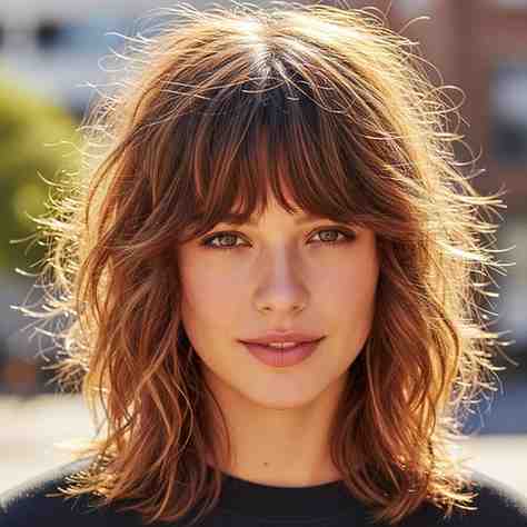 tousled fringe wolf style 202
