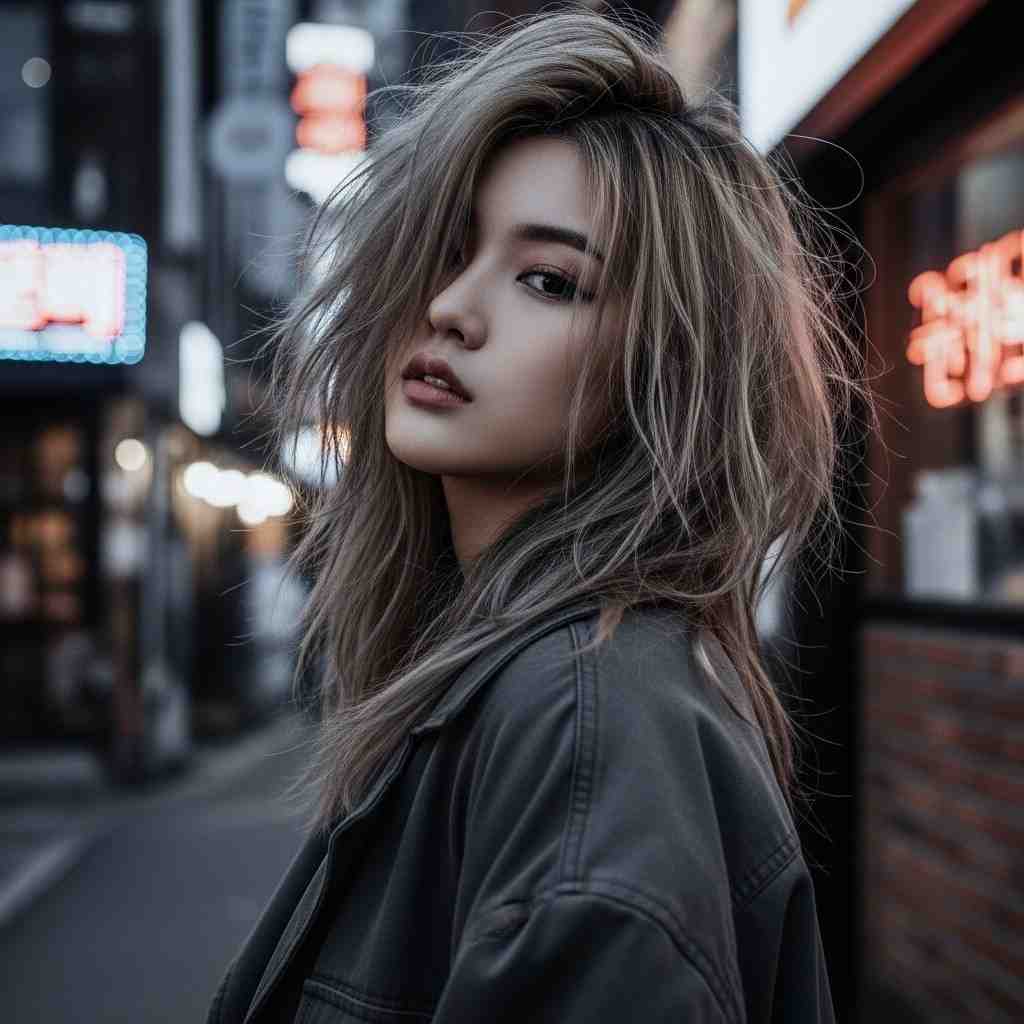 urban grunge razored sha