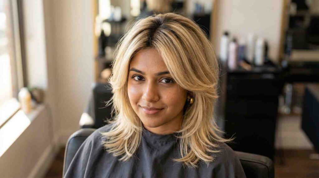 vanilla blonde soft wolf cut 2026