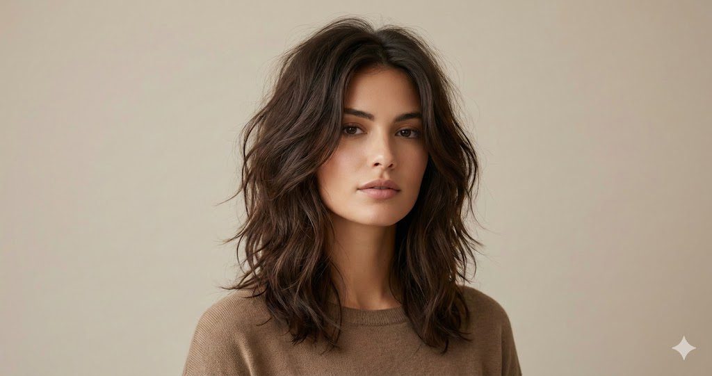 wolf cut without bangs clean look 2026