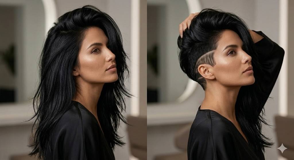 jet black peekaboo undercut 2026