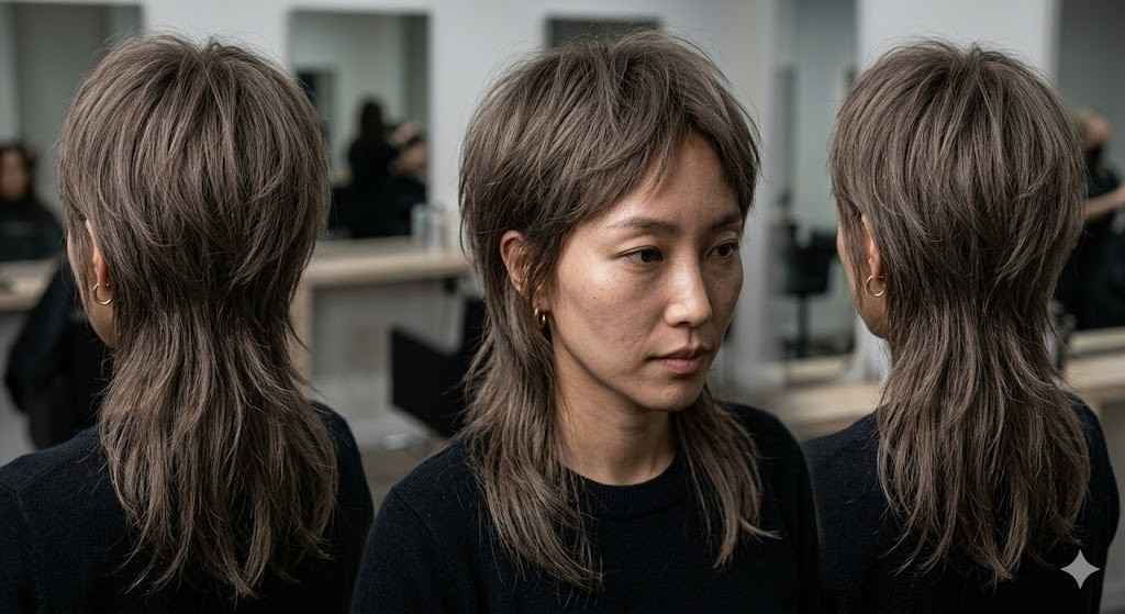 mullet shag mixie korean 2026