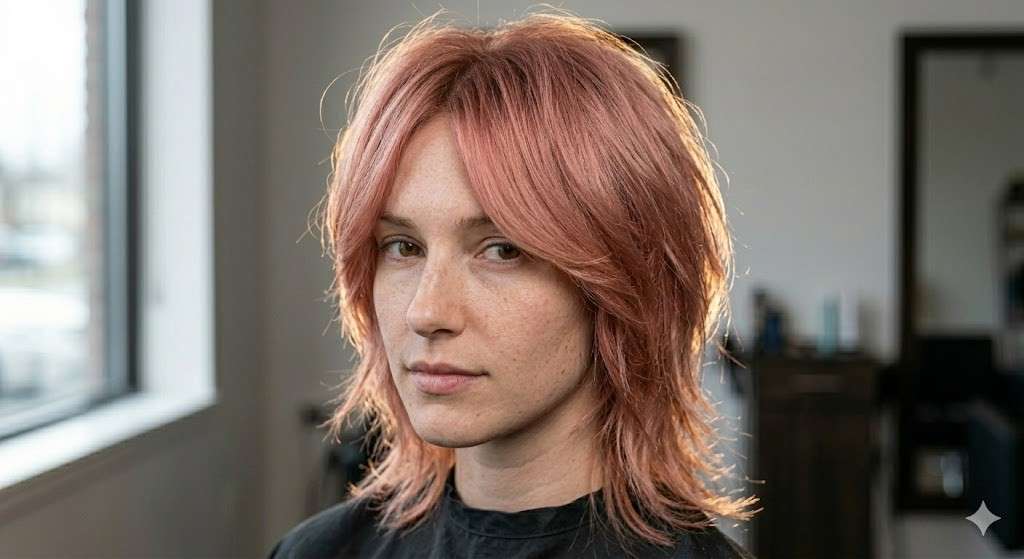 pastel blush wolf with curtain bangs 2026