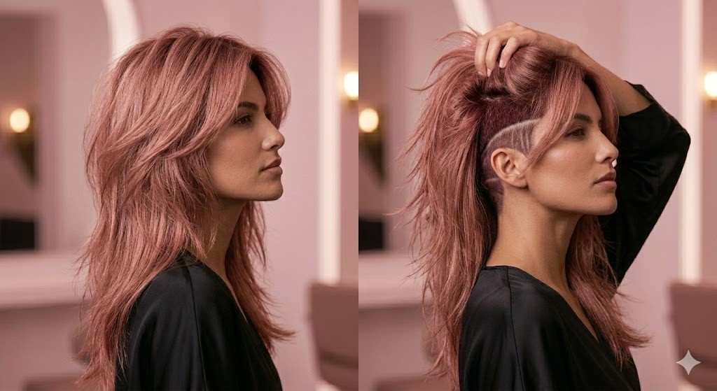 rose gold blend soft feathering 2026