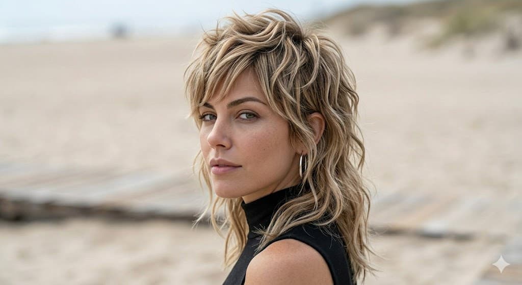 sandy beach blonde wavy mullet 2026 J