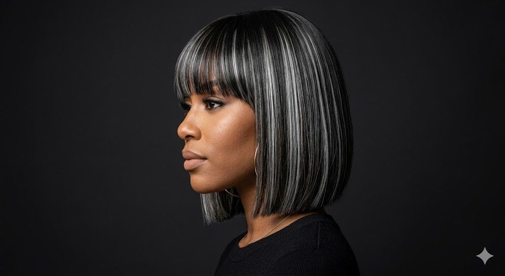 textured bob silver slices 2026