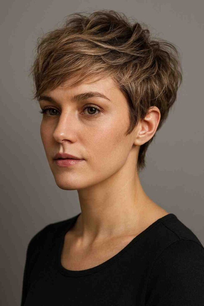 textured pixie crop inspo 2026