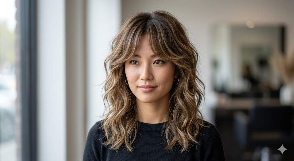 wavy shag bottleneck korean 2026