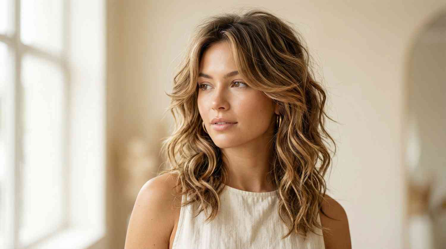 wavy wolf cut hairstyles texture 2026