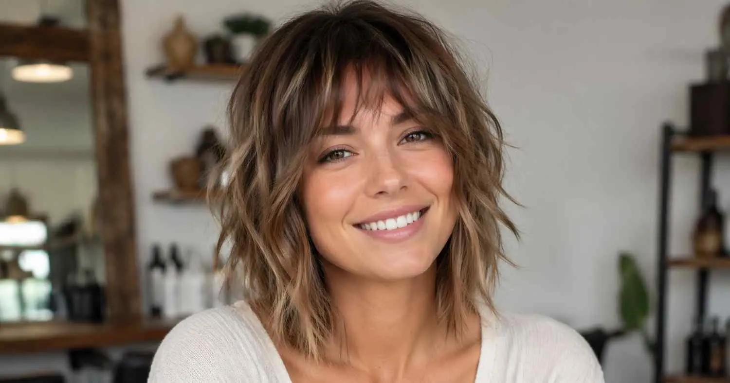 17-shaggy-lob-haircut-inspo-modern-layered-bob
