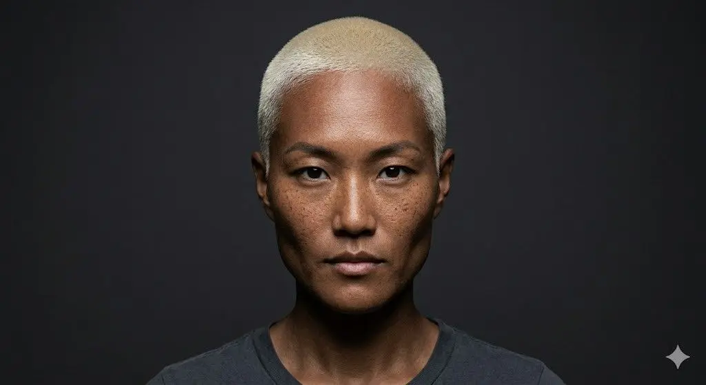bleached out buzz cut 2026