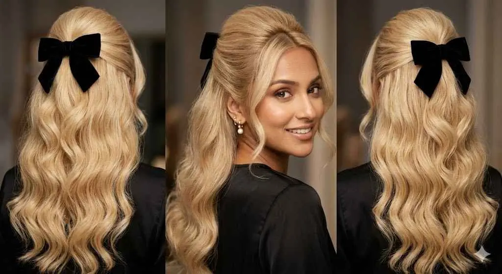 butterball blonde voluminous half up 2026