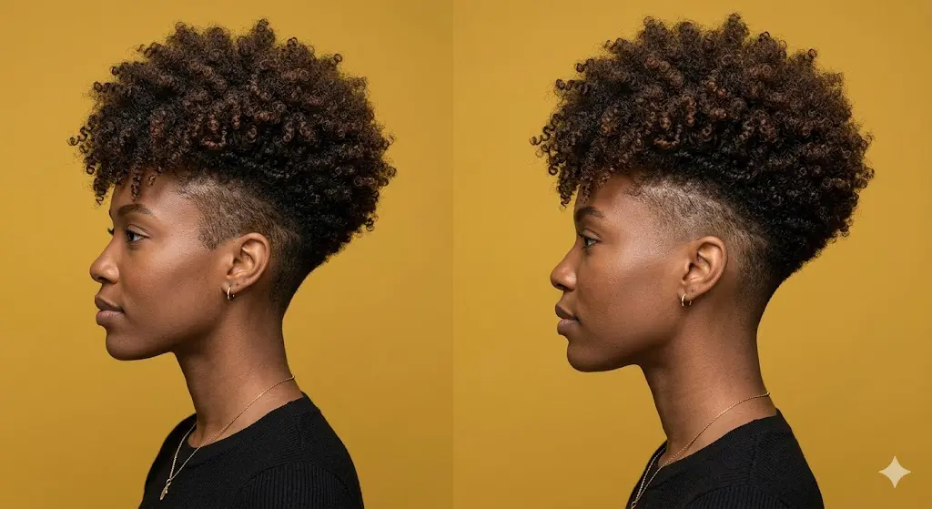 curly coily shave fade 2026l
