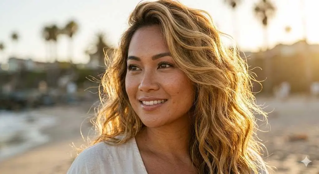 golden hour beach waves face framing 2026