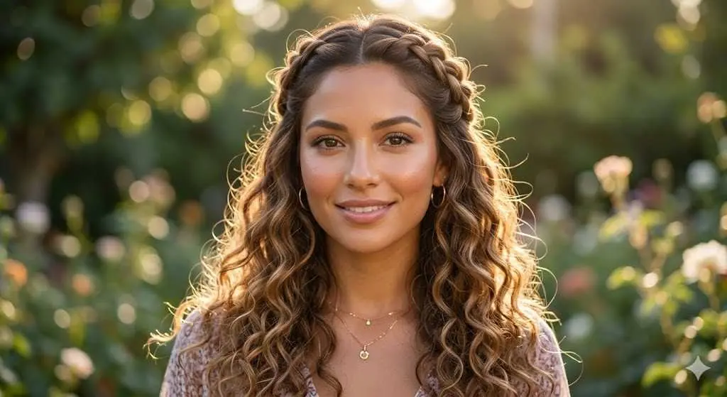 half up half down rope braid 2026
