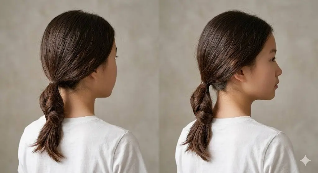 low loop through ponytail school 2026