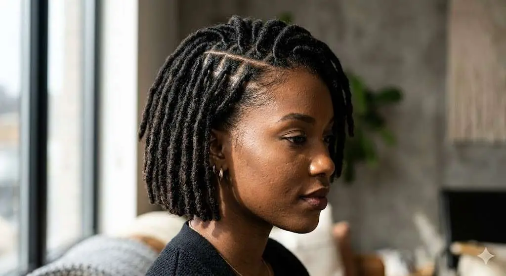 tapered bob loc hairstyle 2026